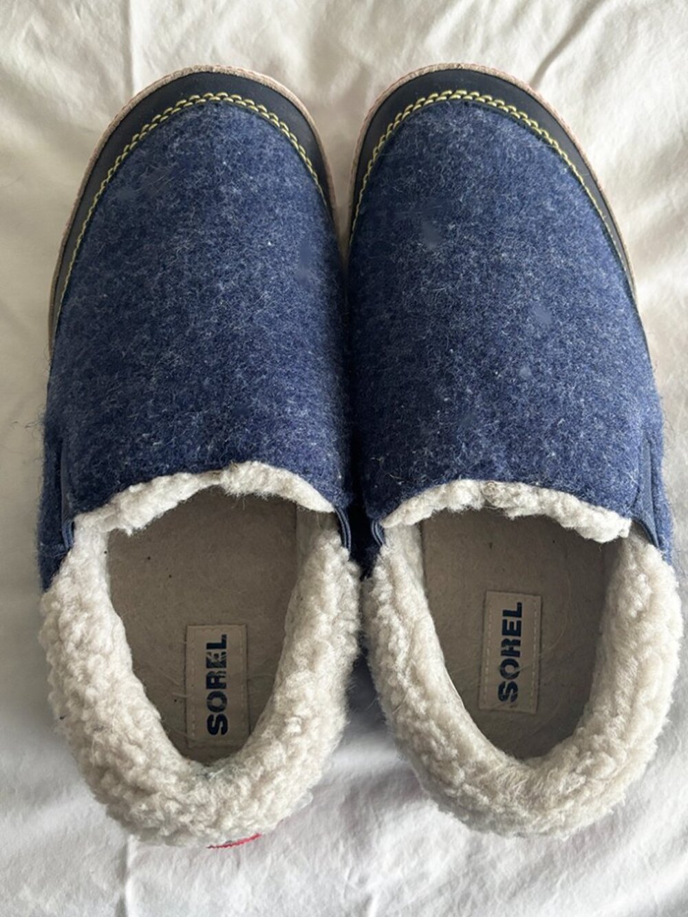 Sorel shearling lined sneakers